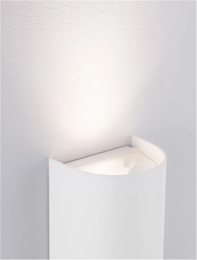 Aplica iluminat exterior ambiental IP65 YORK L alb