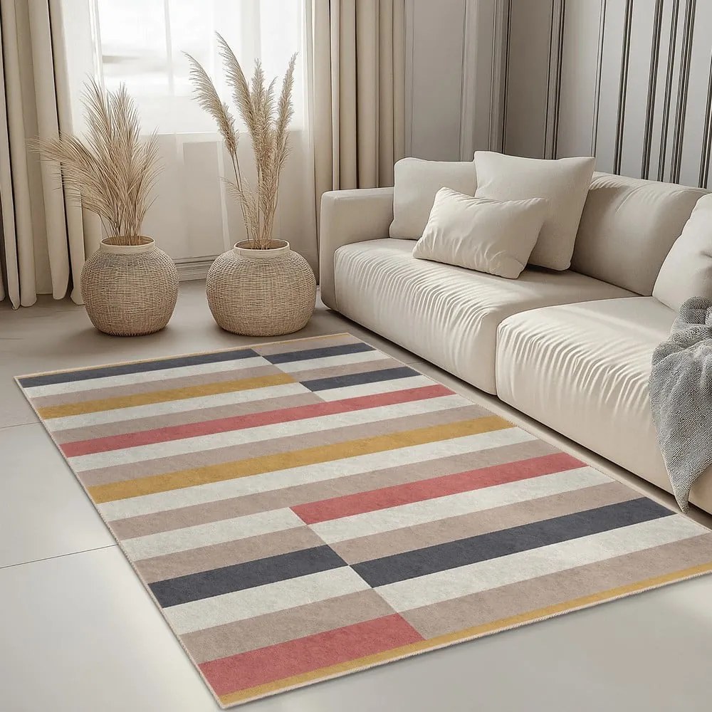 Covor lavabil 80x150 cm Rosy Bandas – Mila Home