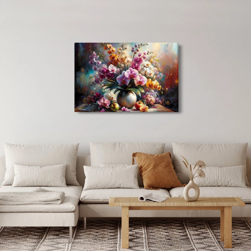 Tablou - Vas de flori II. (90x60 cm)
