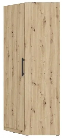 Dulap colțar MARO 94x213 cm, stejar artisan