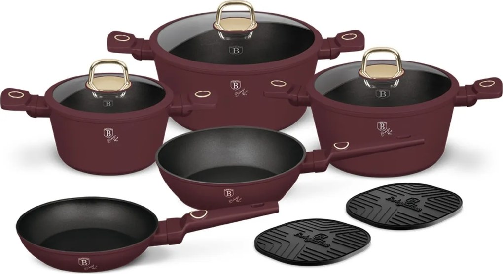 Set oale si tigai 10 piese Leonardo Collection Berlinger Haus BH 8050N