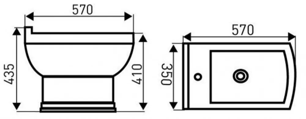 KLEOPATRA12 Kleopatra 12 bideu pe picioare cm