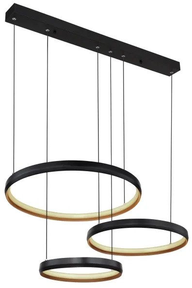 Lustră LED dimabilă pe cablu Globo 67193-55H HALLI LED/55W/230V 2700-6500K + telecomandă