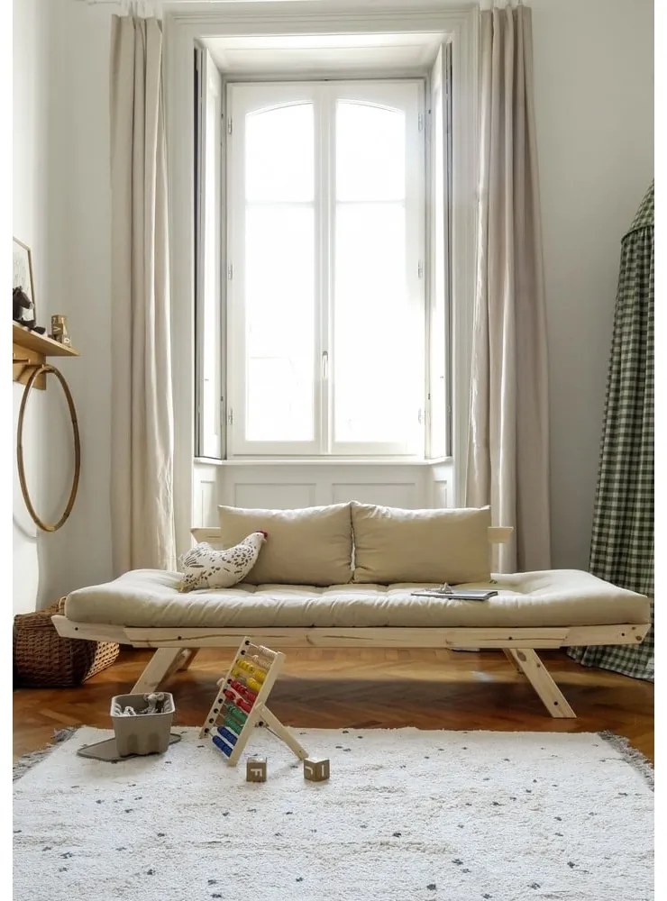 Canapea variabilă KARUP Design Bebop Natural, gri - bej