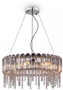 Candelabru modern cristal 8 becuri E14 Hail MOD097PL-08CH Maytoni