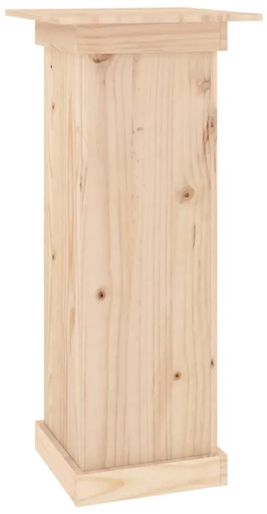 Suport pentru flori, 40x40x90 cm, lemn masiv de pin Maro, 40 x 40 x 90 cm