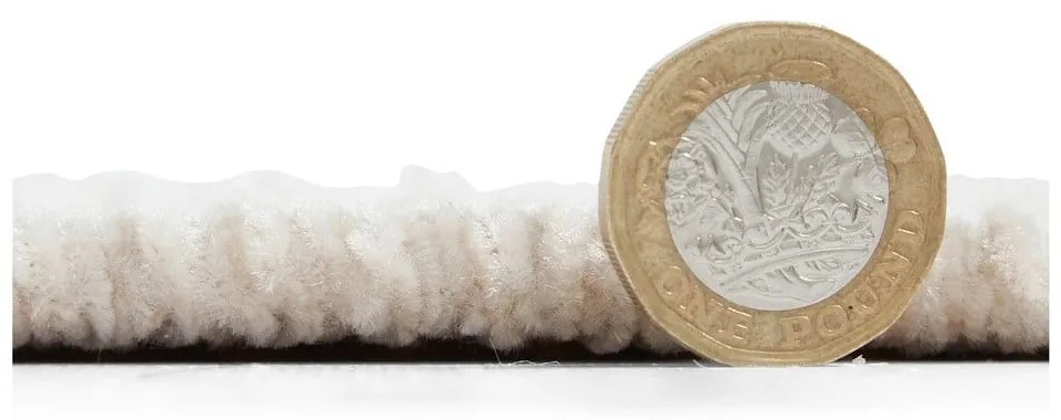 Covor alb-bej lavabil 160x230 cm Lyna Beige&amp;White – Think Rugs