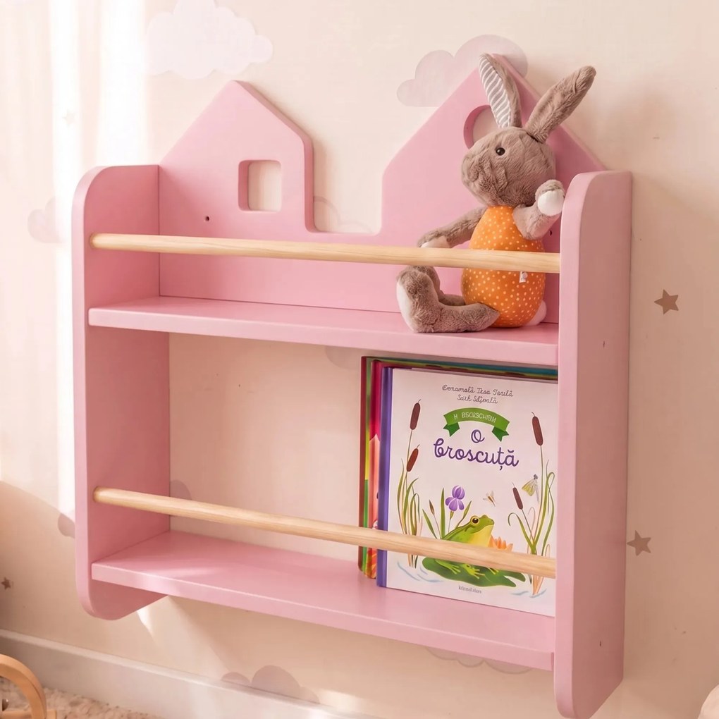 Bibliotecă pentru copii, MININEST Albastru