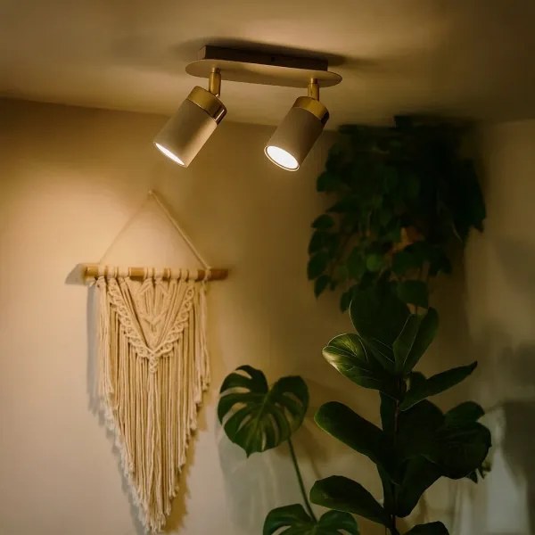 Spot Brilagi POKER 2xGU10/25W/230V bej