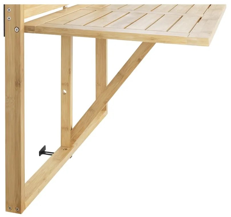 Măsuță de grădină din bambus 44x64 cm Waikiki – Wenko