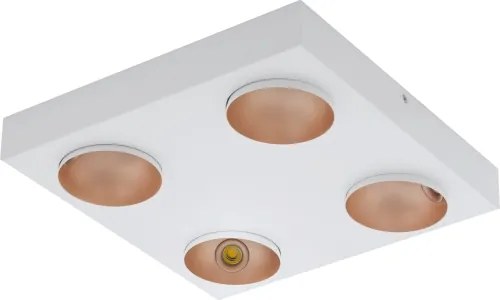 Eglo 39377 - Plafonieră LED RONZANO 4xLED/3,3W/230V