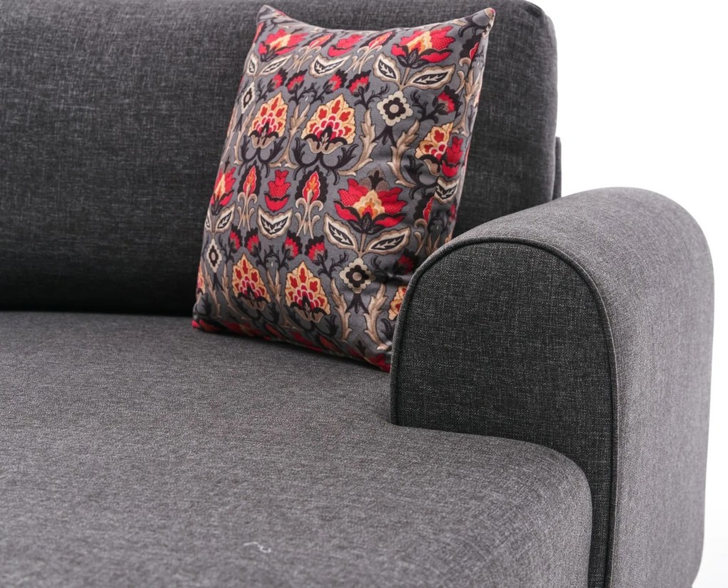 Canapea extensibilă Belli (antracit). 1063001
