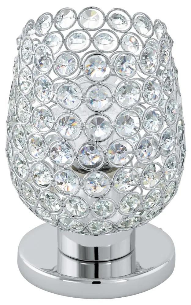 Eglo 94899 - Cristal Lampa de masa BONARES 1 1xE27/60W/230V