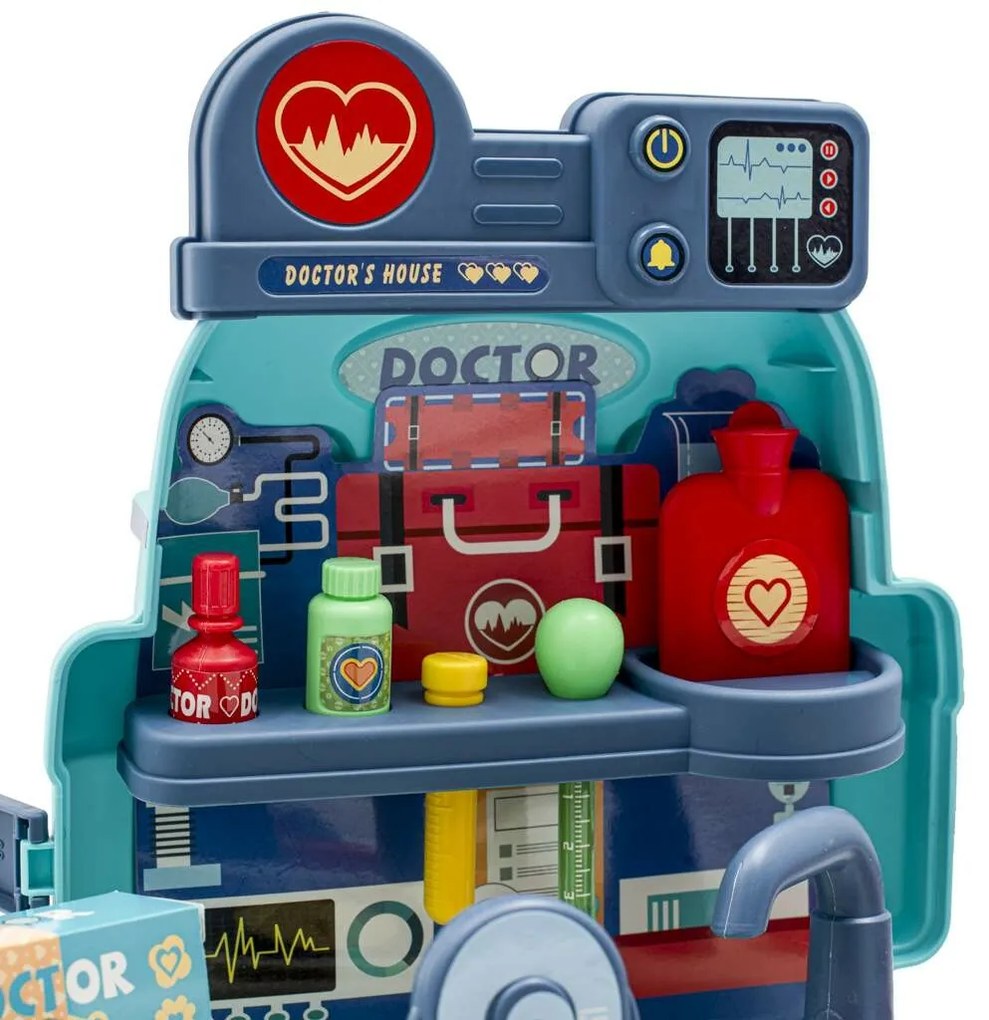 Set medical în rucsac Baby Mix 3in1, 40 x 32x 40,5 cm