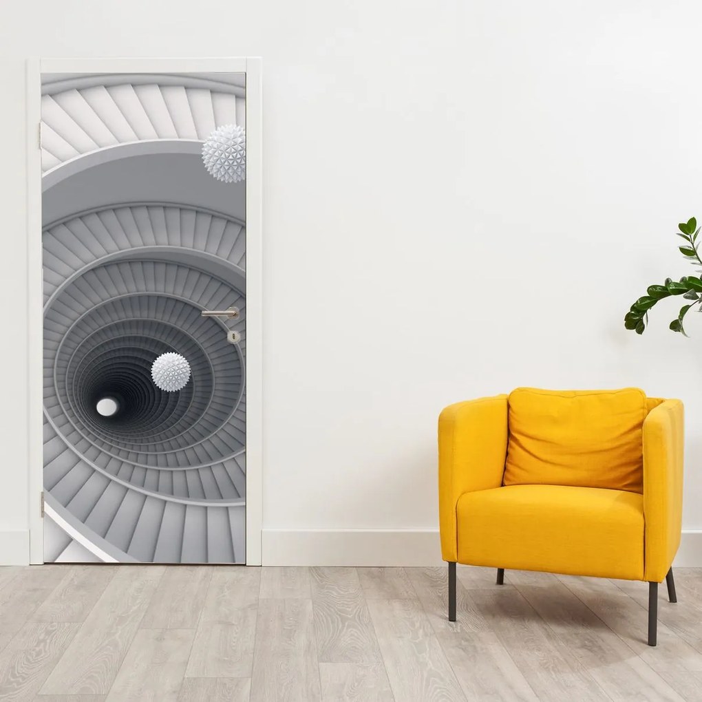 Fototapet pentru ușă - 3D Abstract (95x205cm)
