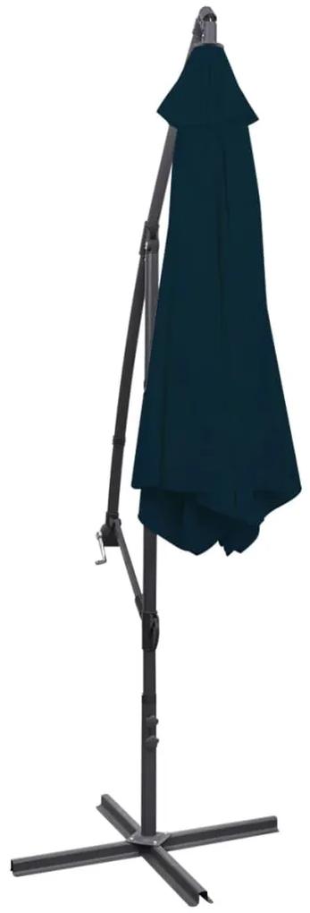 Umbrela de soare suspendata, 3 m, albastru Bleumarin