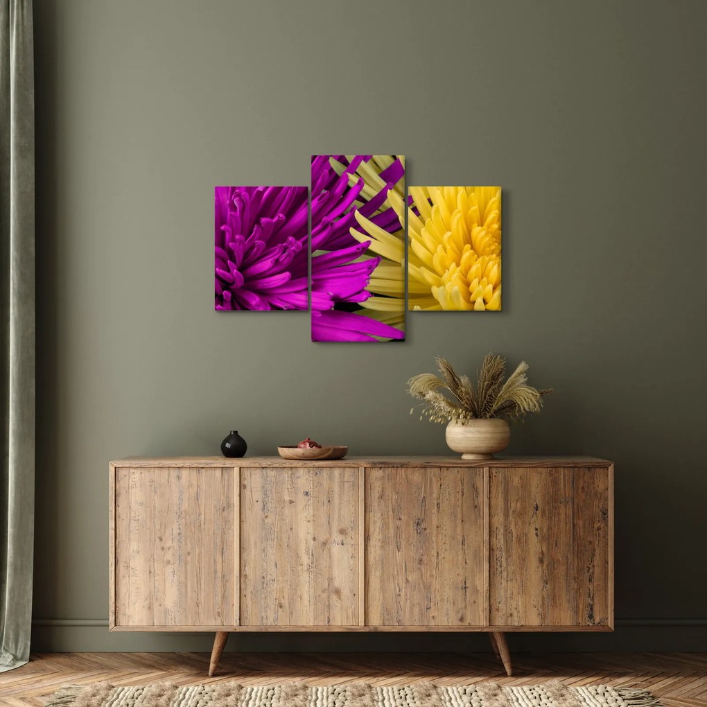Tablou - detailu cu flori (90x60 cm)