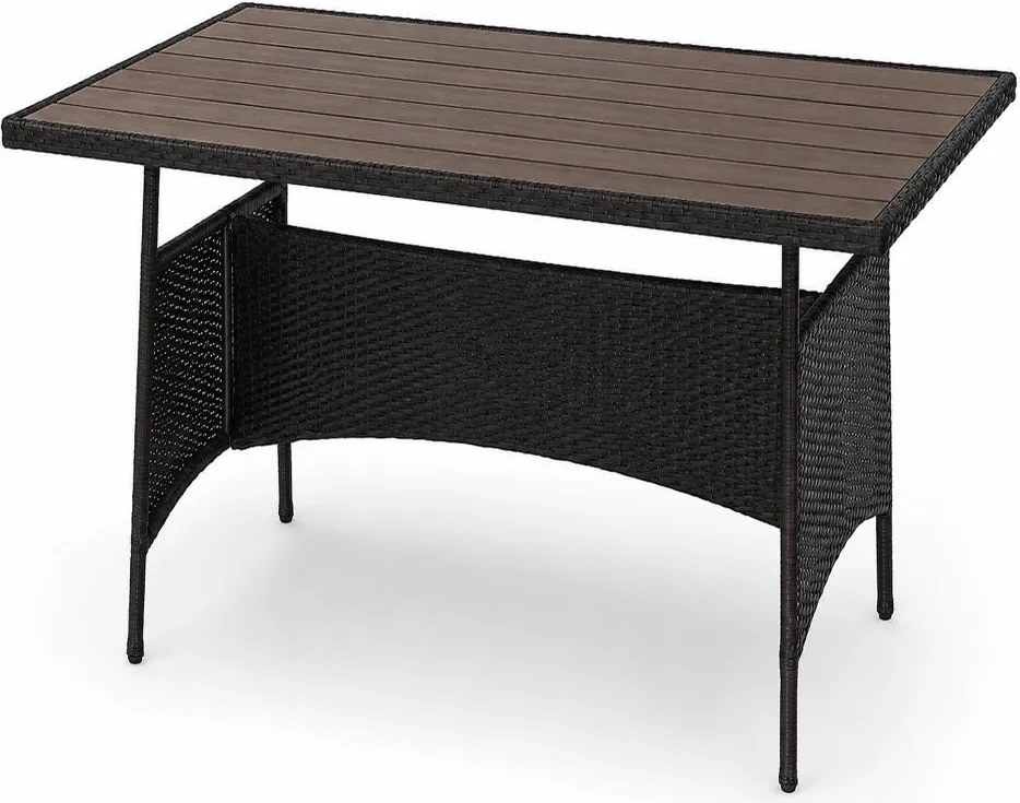 Set mobilier de grădină pentru dining AVENBERG TAVOLO maro