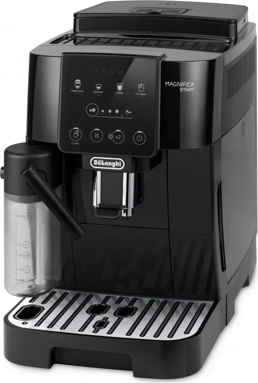 Mașină de espresso Delonghi Magnifica START ECAM220.60.B, 1450 W, 15 bari, 1,8 L, 4 programe, 13 setări de măcinare, LatteCrema Hot, opțiune Bean, negru