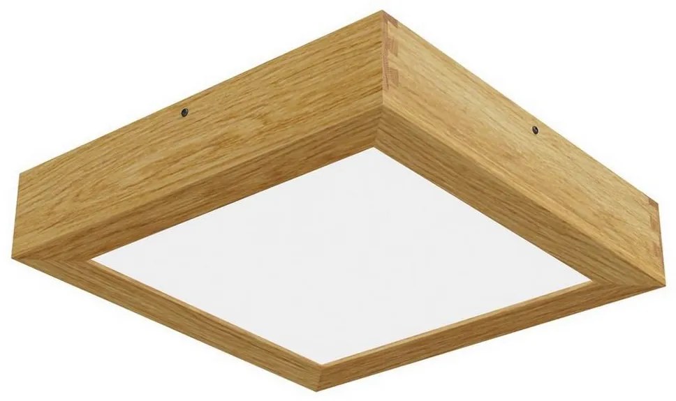 Plafonieră LED QUADRA LED/24W/230V stejar APLED