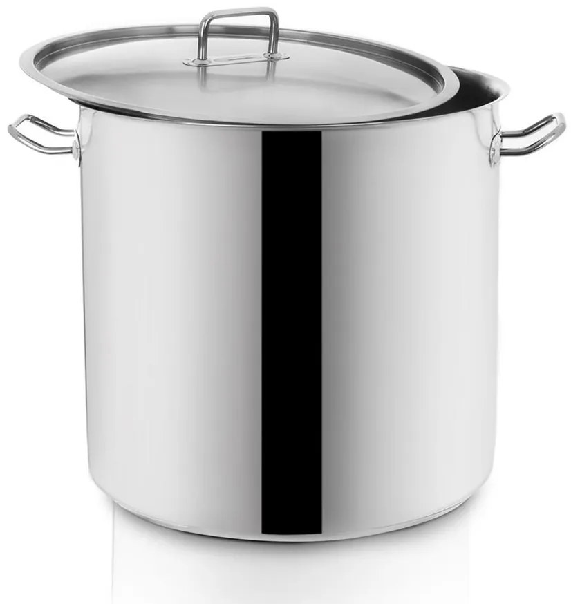 Oală inox Orion Stock, cu capac, 22 l, 22 l