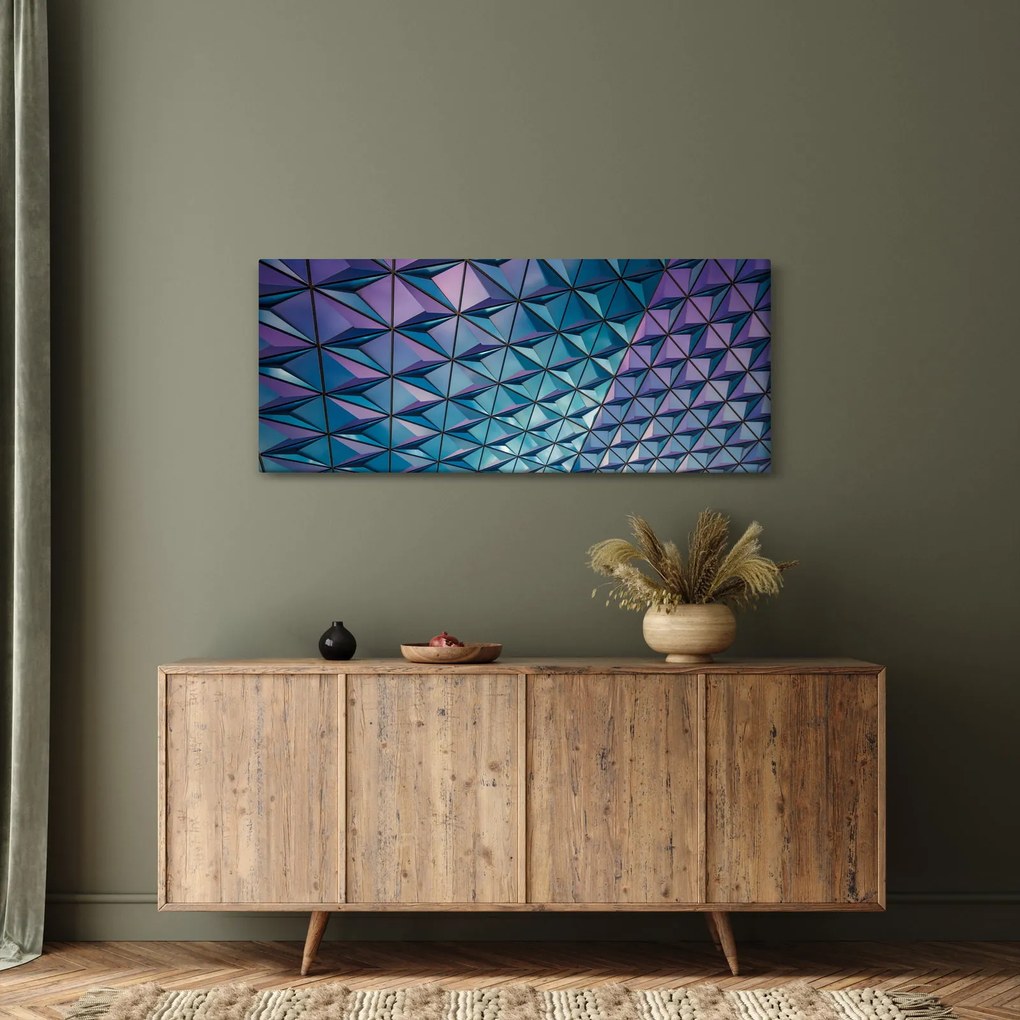 Tablou - structură colorată (120x50 cm)