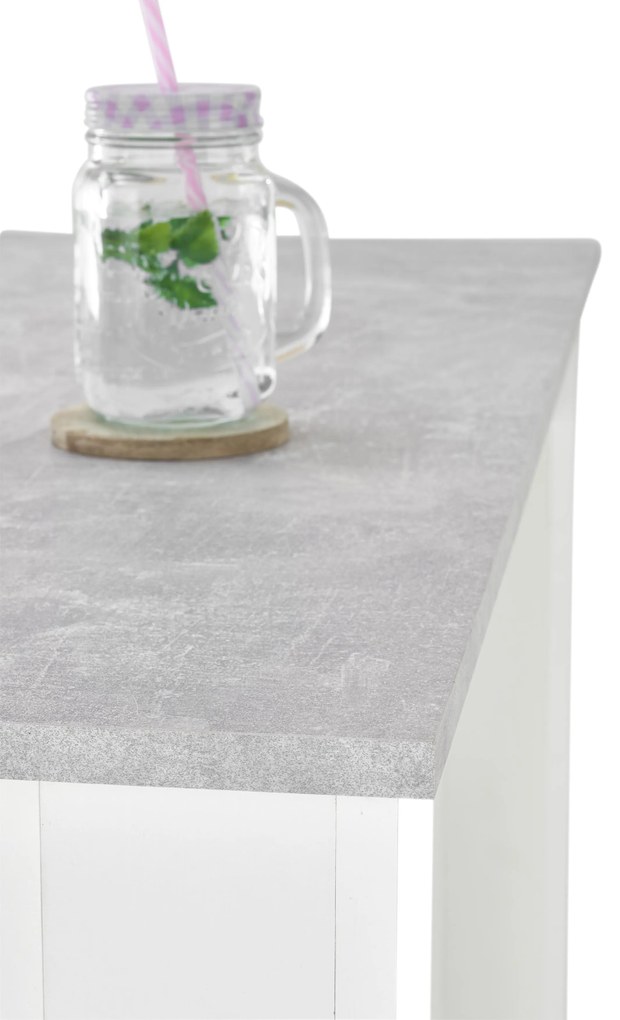 Măsuță bar Matioso 2 (beton gri + negru). 1123403
