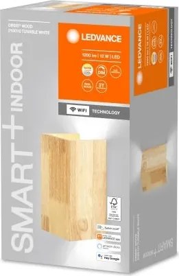 Aplică LED dimabilă SMART+ WOOD LED/12W/230V Wi-Fi Ledvance
