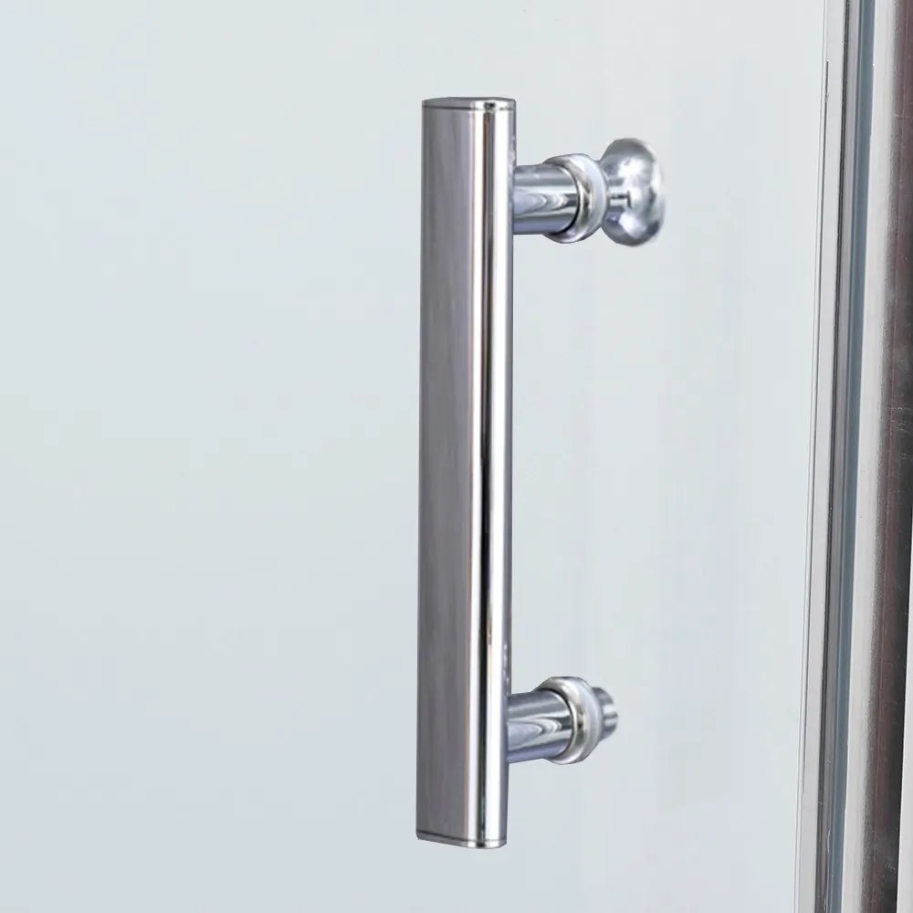 Solo New 80x195 cm ușă de duș cu sticlă securizată de 6 mm