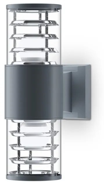 Aplica de perete pentru iluminat exterior IP54 Bronx gri
