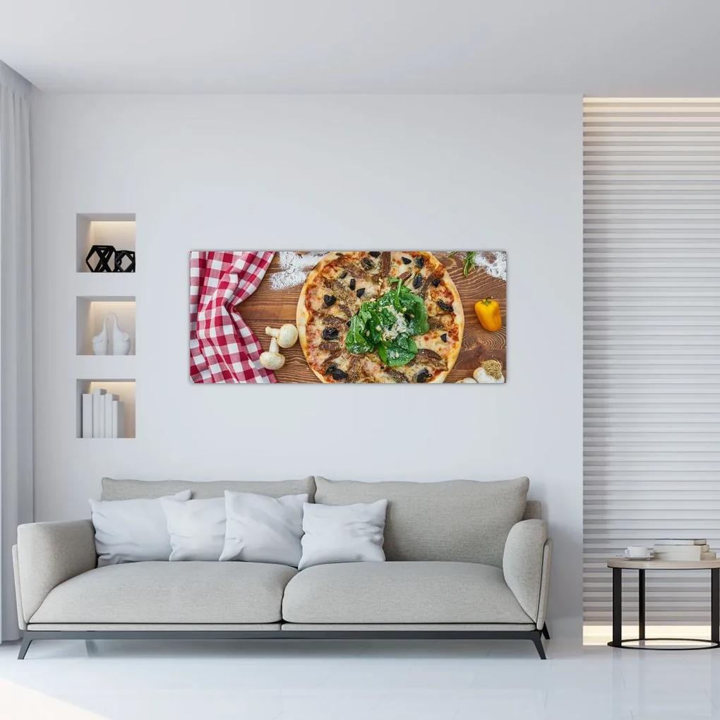 Tablou cu pizza (120x50 cm), în 40 de alte dimensiuni noi