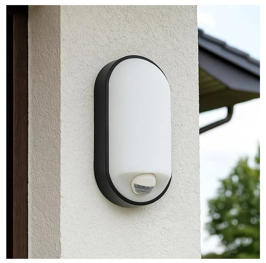 Aplica LED de exterior cu senzor de mișcare, 12/15/18W, 230V, IP65