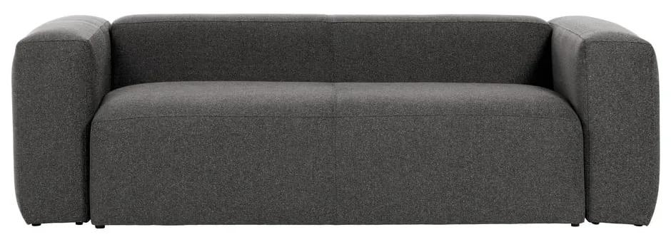 Canapea La Forma Blok, 240 cm, gri închis