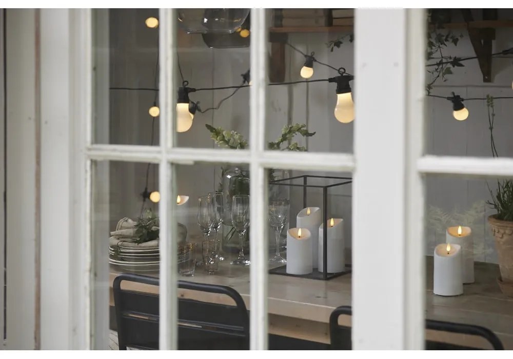 Șirag luminos cu LED pentru exterior Star Trading Circus, lungime 4 m