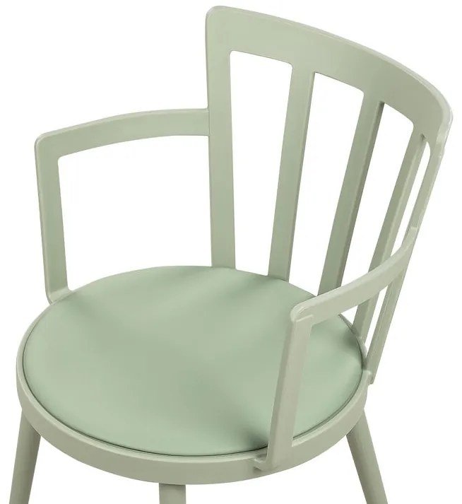 Set 4 buc scaune de sufragerie Morza (verde). 1081539