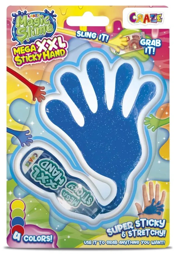 MANA LIPICIOASA SI ELASTICA DIN SLIME DIVERSE CULORI DESIGN NOU - CRAZE (CRZ72028)