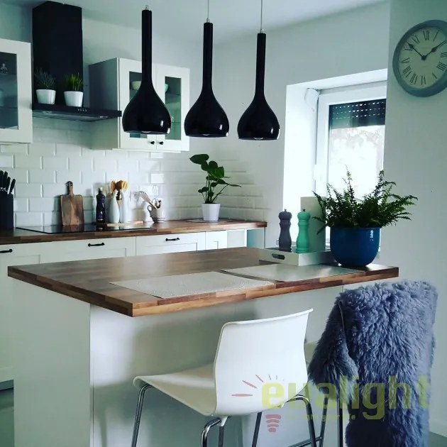 Lustra design modern Soul 3 black