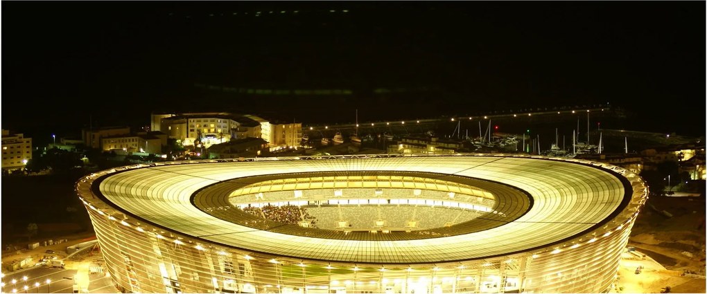 Tablou - stadion de fotbal (120x50 cm)