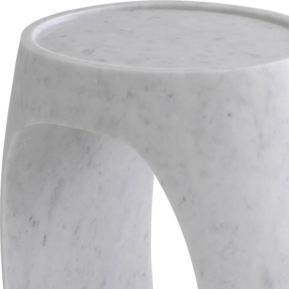 Masuta laterala design LUX Clipper high, alb 114896 HZ