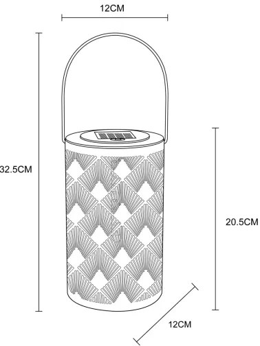 Felinar LED solar Globo 36658 LED/0,5W/3V IP44