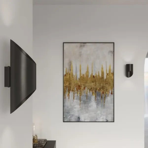 Aplică perete PENNE 30 1xG9/40W/230V negru