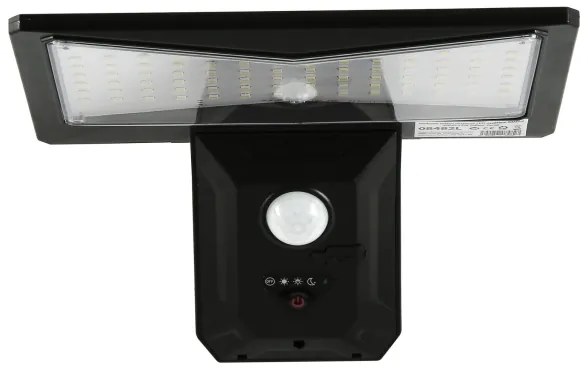 Immax 08482L-Aplică LED solară cu senzor LED/2,6W/5,5V IP65 negru