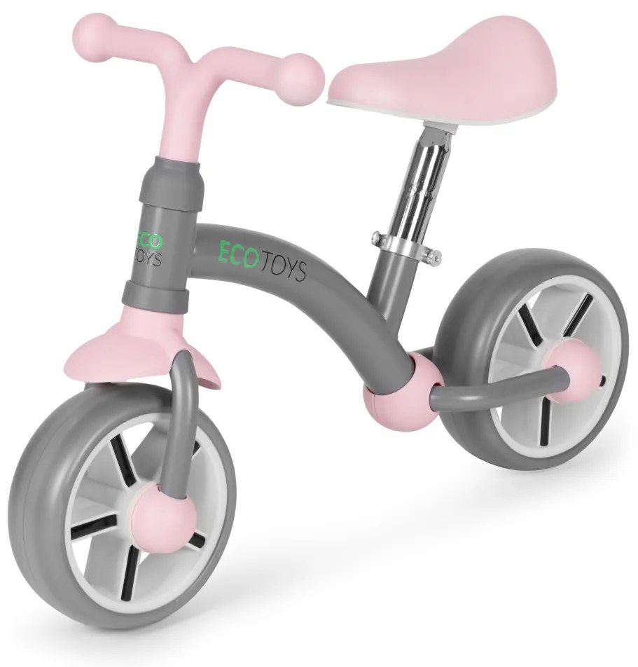 Bicicleta Jogging cu roți EVA scaun reglabil gri