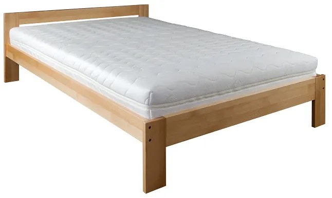 Pat de o persoană 120 cm LK 194 (fag) (masiv). 753639