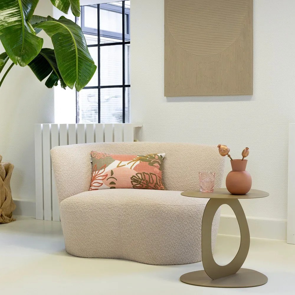 Măsuță auxiliară din metal 39x46 cm Alto – Spinder Design