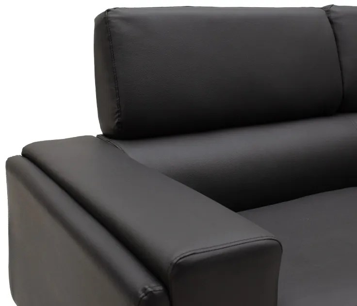 Set 2 canapele cu 2 locuri Shea Pako World Negru 198x80x87 cm