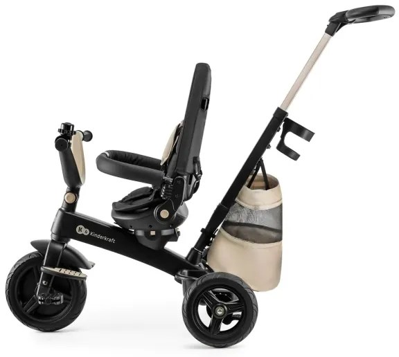 KINDERKRAFT - Tricicletă 5 în 1 pentru copii EASYTWIST, bej