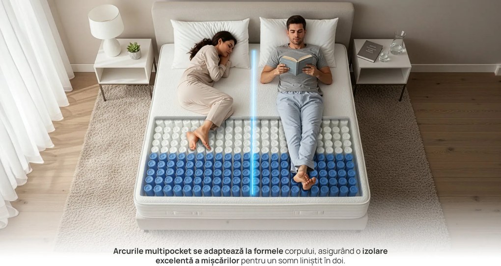 Saltea Zymmo, Gaya, 160x190x20, Medie