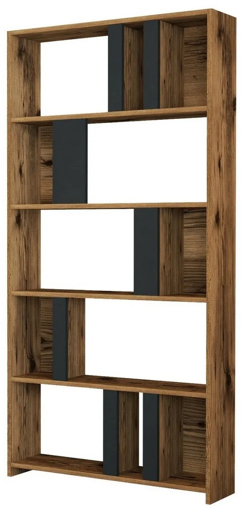 Bibliotecă Lima Anthracite and Walnut