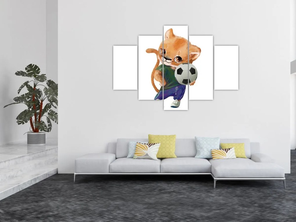 Tablou - Animăluț în acuarelă N⁰4 (150x105 cm)